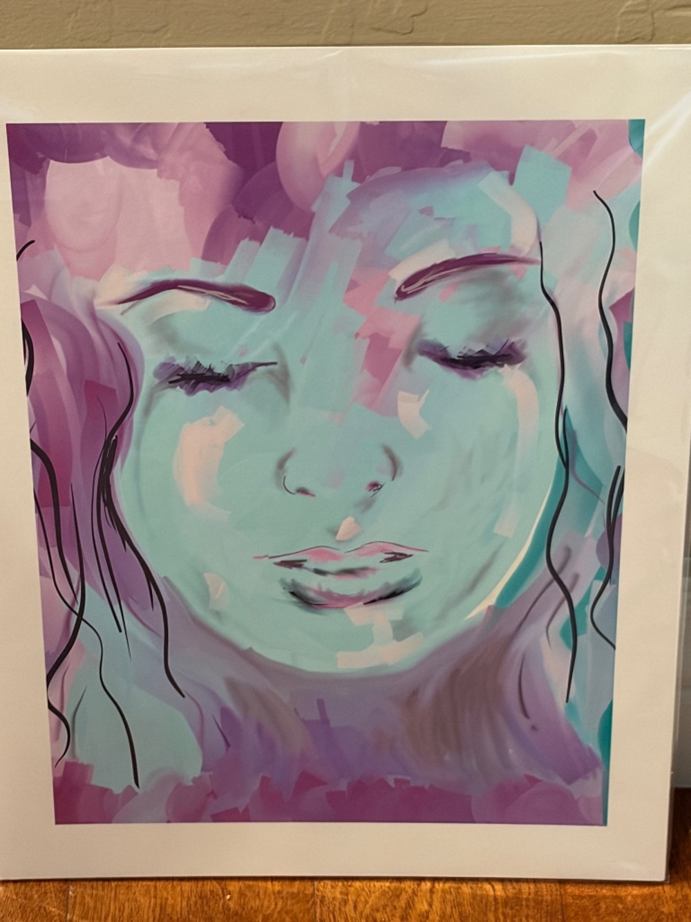 NEW! Original Art Print 11x14 "It Comes From Within"